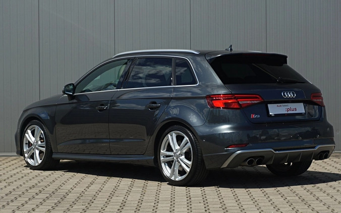 Audi S3 cena 139900 przebieg: 71500, rok produkcji 2018 z Daleszyce małe 277